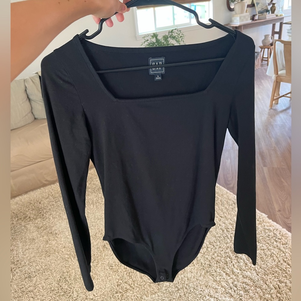 Gap boat neck long sleeve one piece